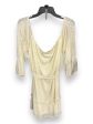 Dress Casual Midi By Clothes Mentor In Cream, Size: 14 For Discount