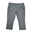 Athletic Leggings Capris By Eddie Bauer In Grey, Size: Xl Online now