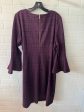 Dress Work By Liz Claiborne In Black & Purple, Size: 1x Cheap