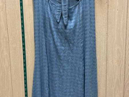 Dress Casual Midi By Free People In Blue, Size: L Hot on Sale