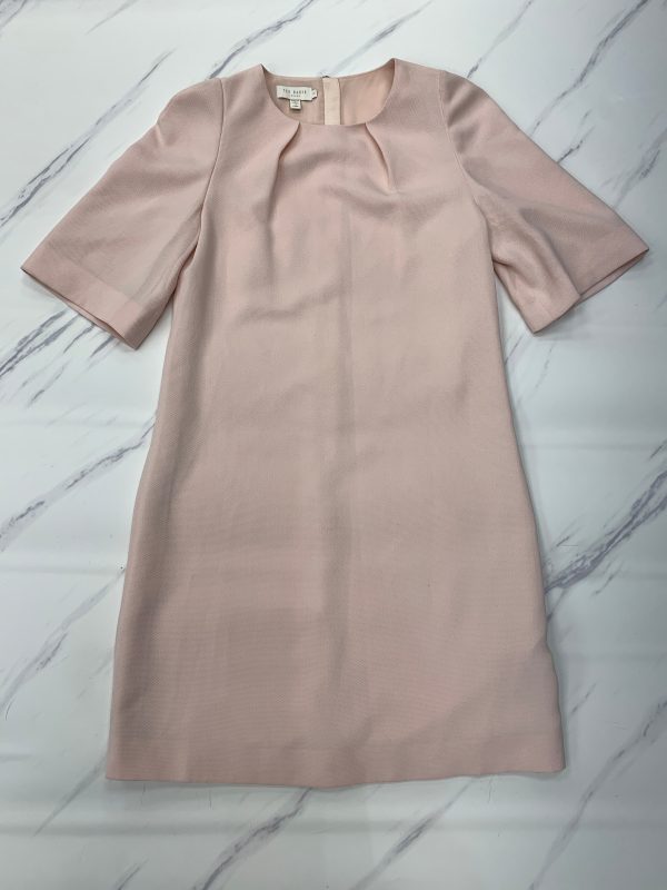 Dress Party Midi By Ted Baker In Pink, Size: S For Discount