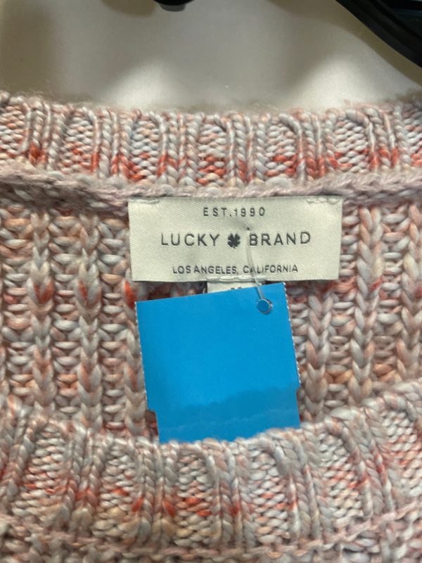 Sweater By Lucky Brand In Pink, Size: M on Sale