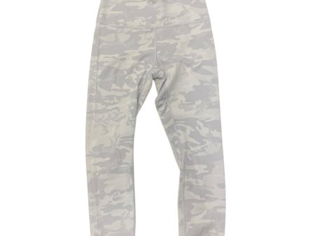 Athletic Leggings By Lululemon In Grey, Size: 8 Online now