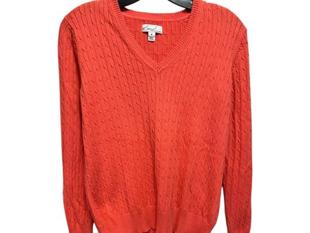 Sweater By Kim Rogers In Coral, Size: M Hot on Sale