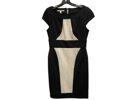 Dress Work By Maggy London In Black & White, Size: L Sale