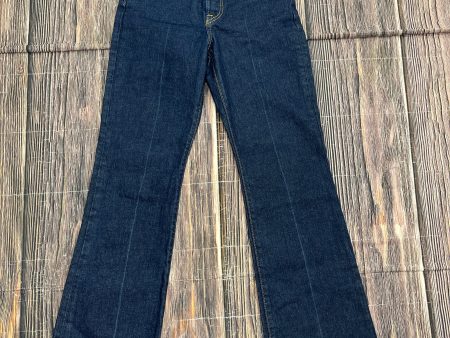 Jeans Boot Cut By Levis In Blue Denim, Size: 0p Online Hot Sale