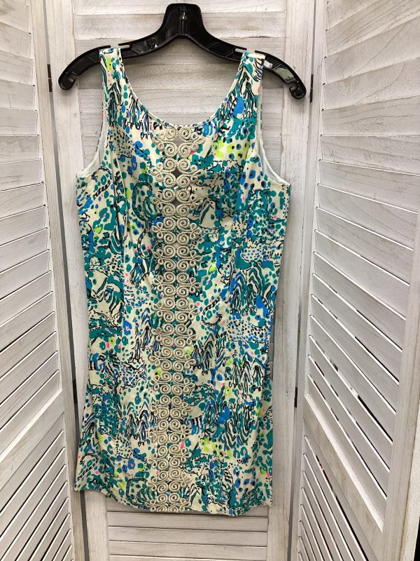 Dress Casual Midi By Lilly Pulitzer In Multi-colored, Size: 10 For Discount