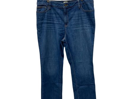 JEANS BOOT CUT by L.L. BEAN In BLUE, Size: 18 Online now