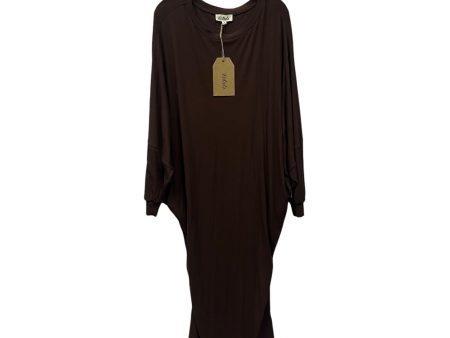 Dress Casual Maxi By Listicle In Brown, Size:S Online