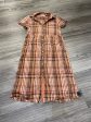 Dress Casual Midi By Free Assembly In Plaid Pattern, Size: S Supply