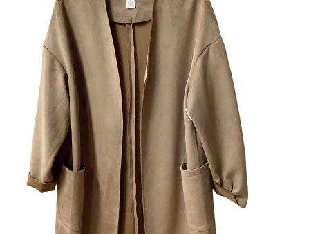 Blazer By Carmen By Carmen Marc Valvo In Tan, Size: L Supply