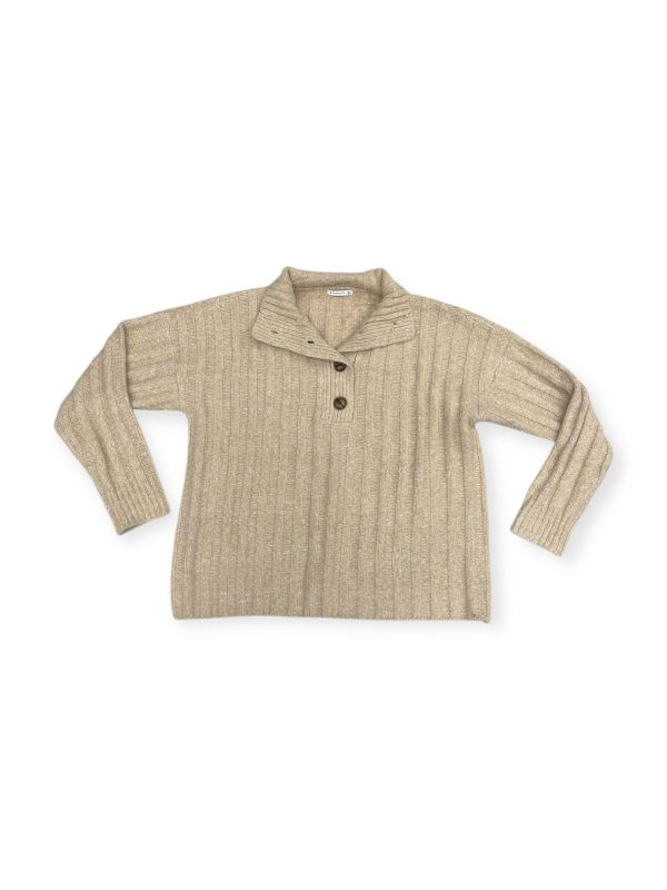 Sweater By Staccato In Tan, Size: L on Sale