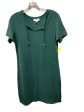 Dress Casual Short By Calvin Klein In Green, Size: M For Sale