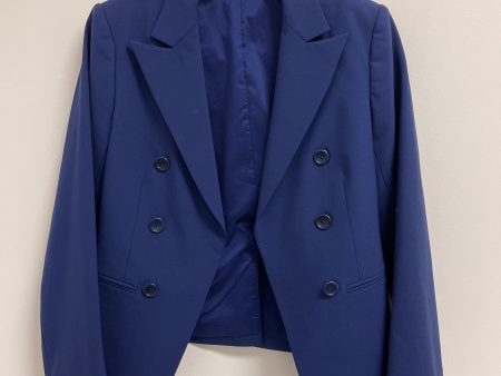 Blazer By Theory In Purple, Size: S Fashion