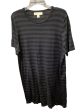 Dress Casual Short By Michael By Michael Kors In Black & Blue, Size: Xl Fashion