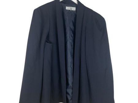 Blazer By Tahari By Arthur Levine In Blue, Size: 1x Discount