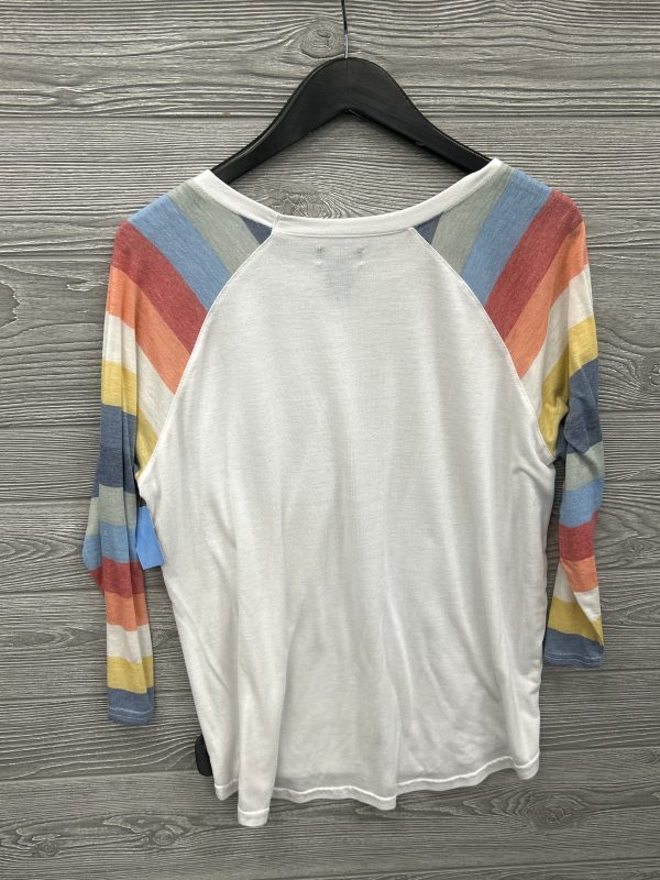 Top 3 4 Sleeve By Clothes Mentor In Multi-colored, Size: Xl Online now