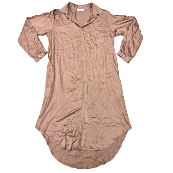 Dress Casual Midi By Neu Nomads In Brown, Size: M Cheap