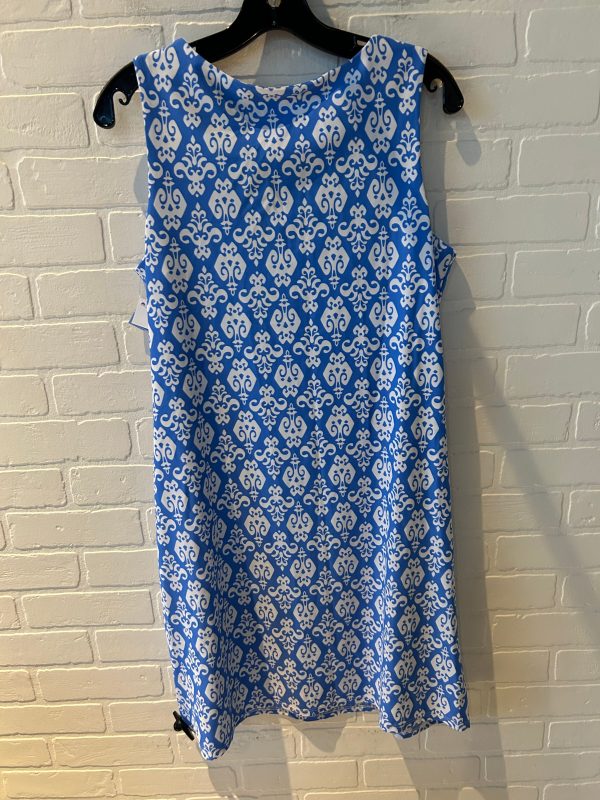 Dress Work By Jude Connally In Blue & White, Size: L Fashion