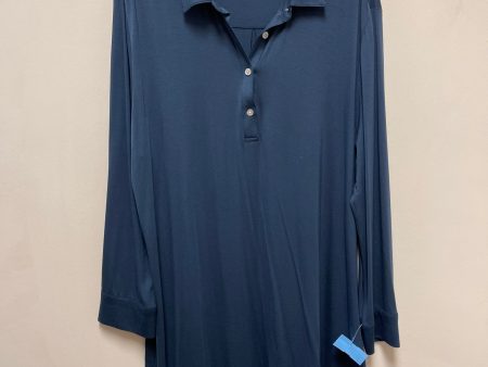 Tunic Long Sleeve By Marc New York In Blue, Size: Xl Supply