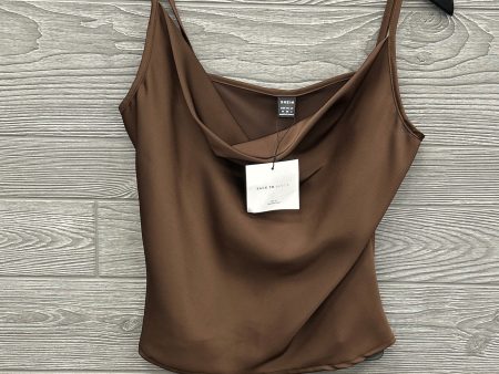 Top Cami By Shein In Brown, Size: M Hot on Sale