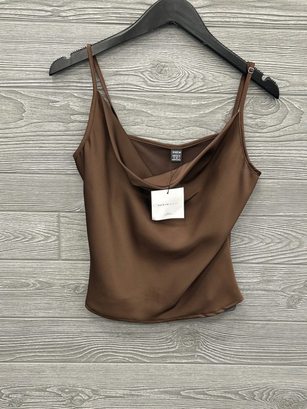 Top Cami By Shein In Brown, Size: M Hot on Sale