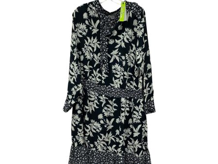 Dress Casual Midi By Sam Edelman In Black, Size:2X Cheap