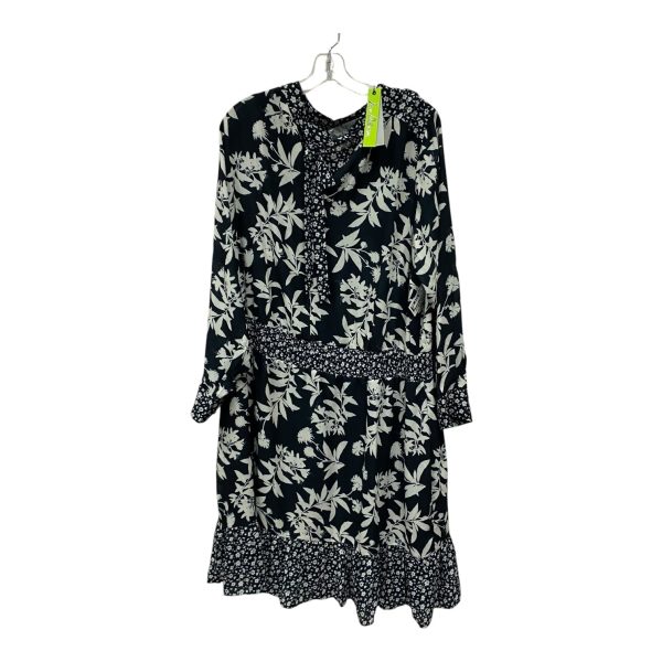 Dress Casual Midi By Sam Edelman In Black, Size:2X Cheap