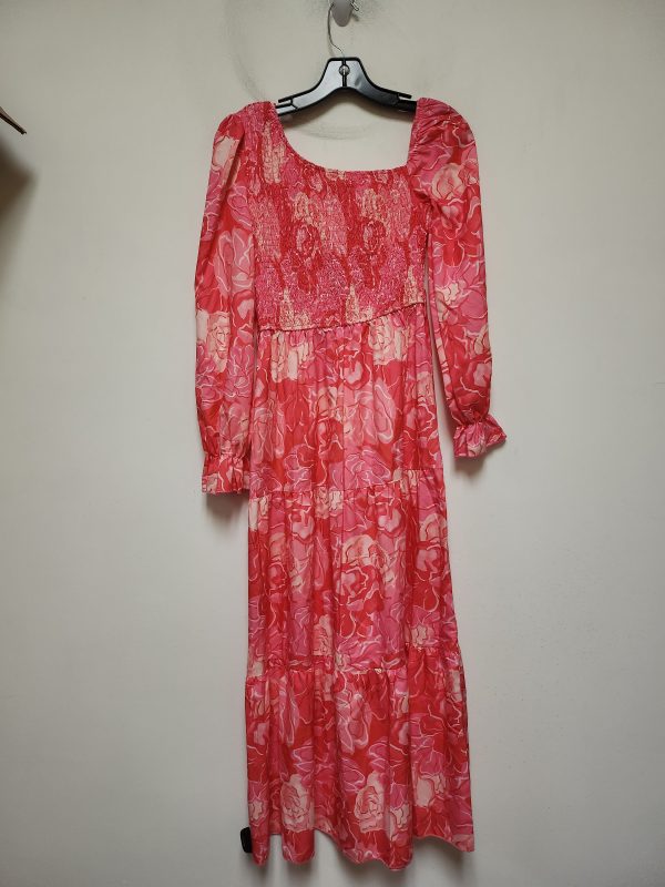 Dress Casual Maxi By Clothes Mentor In Pink, Size: S Discount