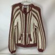 Sweater By Free People In Pink & Tan, Size: M Discount