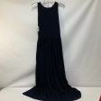 Dress Casual Maxi By Zara In Navy, Size: L For Cheap