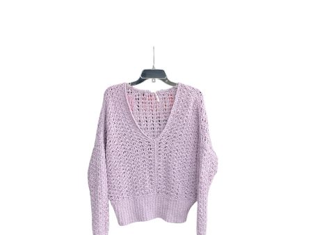 Sweater By Free People In Purple, Size: Sp Online Hot Sale