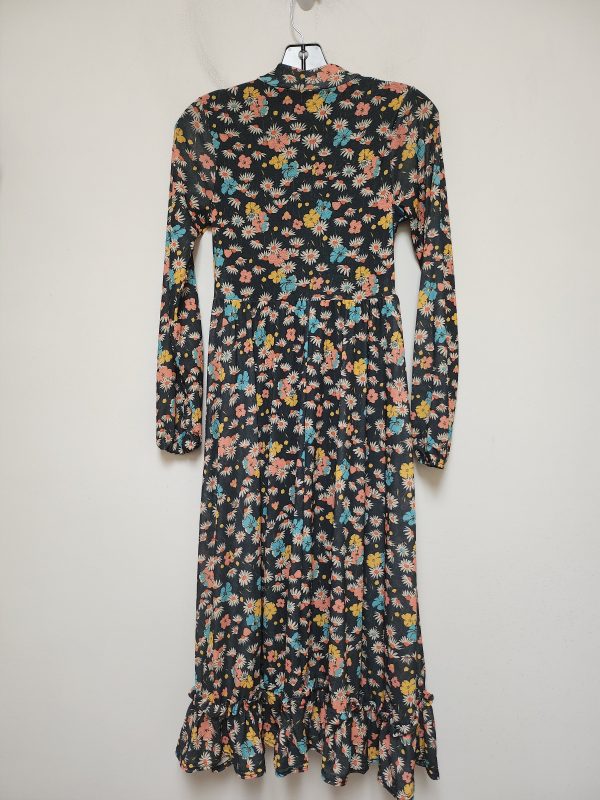 Dress Casual Maxi By Nasty Gal In Floral Print, Size: Xs Hot on Sale