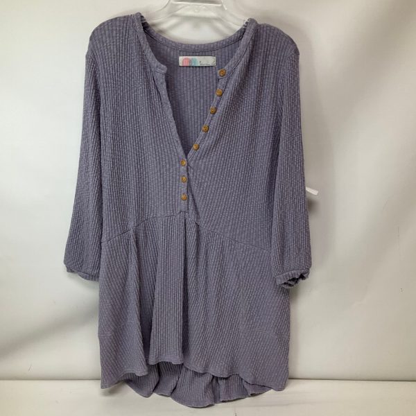 Dress Casual Short By Free People In Purple, Size: S For Cheap