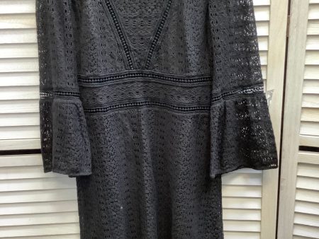 Dress Casual Midi By Ann Taylor In Black, Size: 4 Online